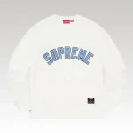 Sweatshirt Supreme Kanji Logo White - Drip Slum