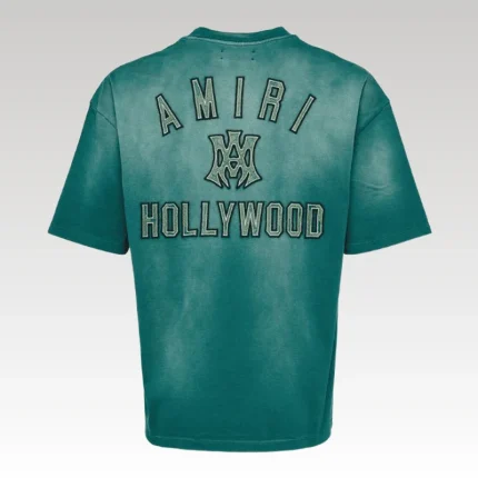 T-shirt Amiri Skate Tee Green AM041 - Drip Slum