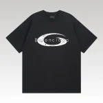 T-shirt Balenciaga Oversized Black For Men BL137 - Drip Slum