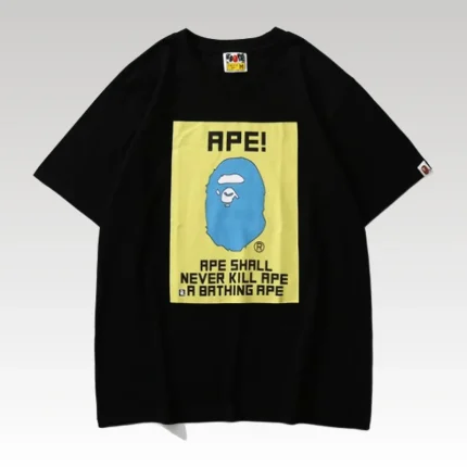 T-shirt BAPE Ape Shall Never Kill Box Print BP031 - Drip Slum