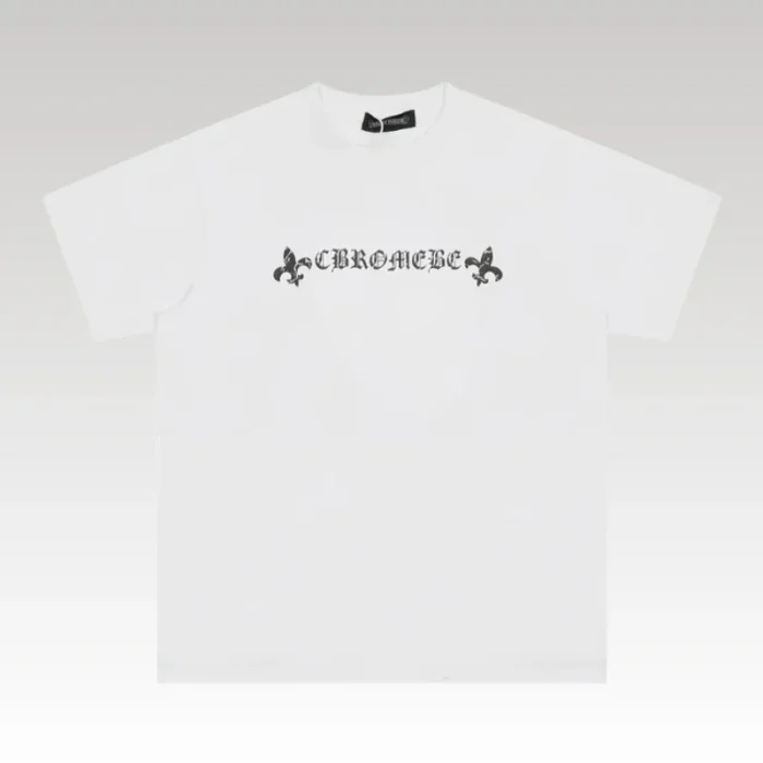 T-shirt Chrome Hearts Horseshoe White Logo CH015 - Drip Slum