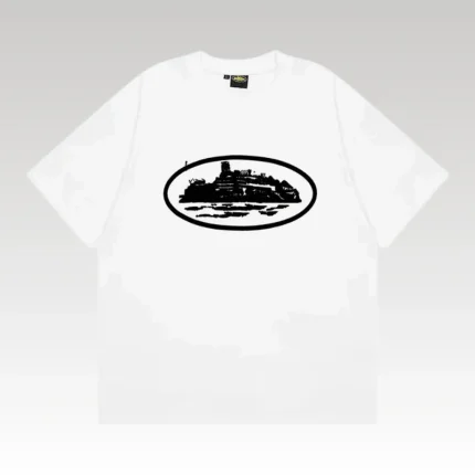T-shirt Corteiz Alcatraz White - Drip Slum