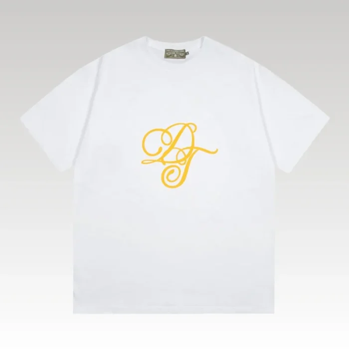 T-Shirt Denim Tears DT Monogram White - Drip Slum