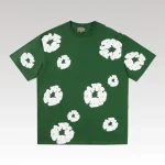 T-shirt Denim Tears White Clouds Green - Drip Slum