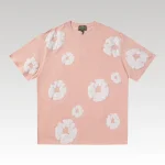 T-shirt Denim Tears White Clouds Pink - Drip Slum