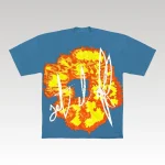 T-shirt Denim Tears x Offset Set It Off #1 Blue - Drip Slum