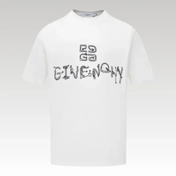 T-Shirt Givenchy White GV037 - Drip Slum