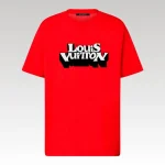T-shirt Louis Vuitton Graphic Short-Sleeved - Drip Slum