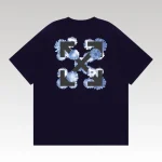 T-shirt Off-White Floral Arrows Graphic OFF024 - Drip Slum
