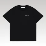T-shirt Off-White Milan Graphic Back Black Oversized OFF001 - Drip Slum