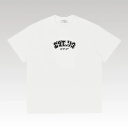 T-shirt Off-White Multi Logo Graphic White Oversized OFF003 - Drip Slum