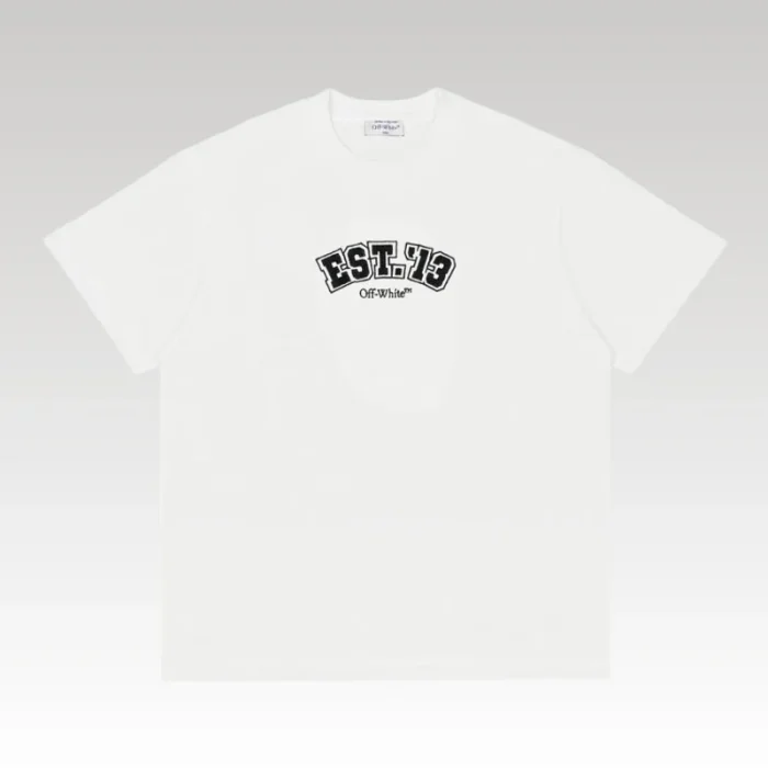 T-shirt Off-White Multi Logo Graphic White Oversized OFF003 - Drip Slum