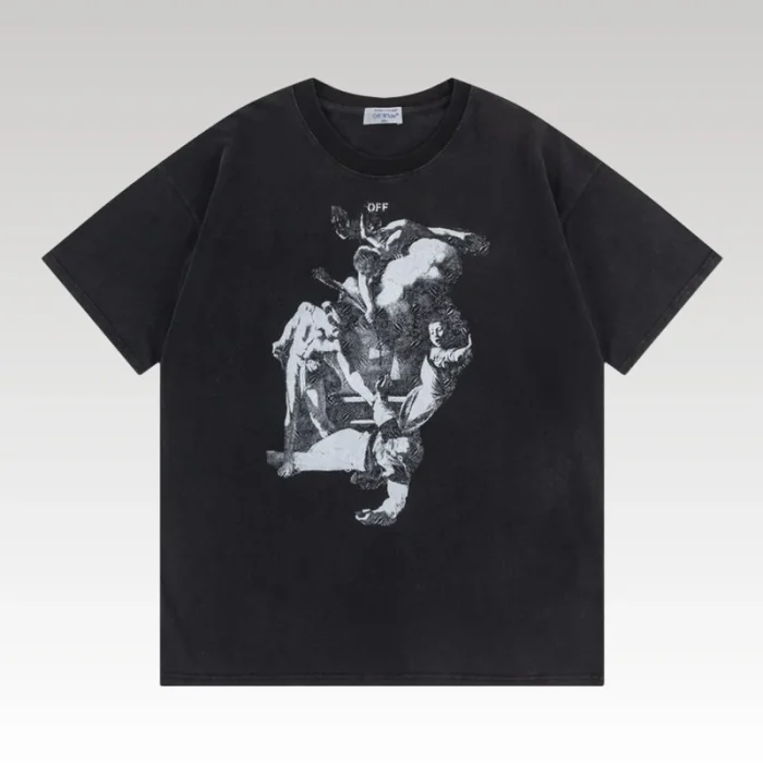T-shirt Off-White OFF049 - Drip Slum