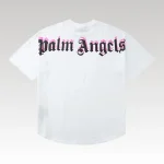 T-shirt Palm Angels Double Logo Oversized - Drip Slum