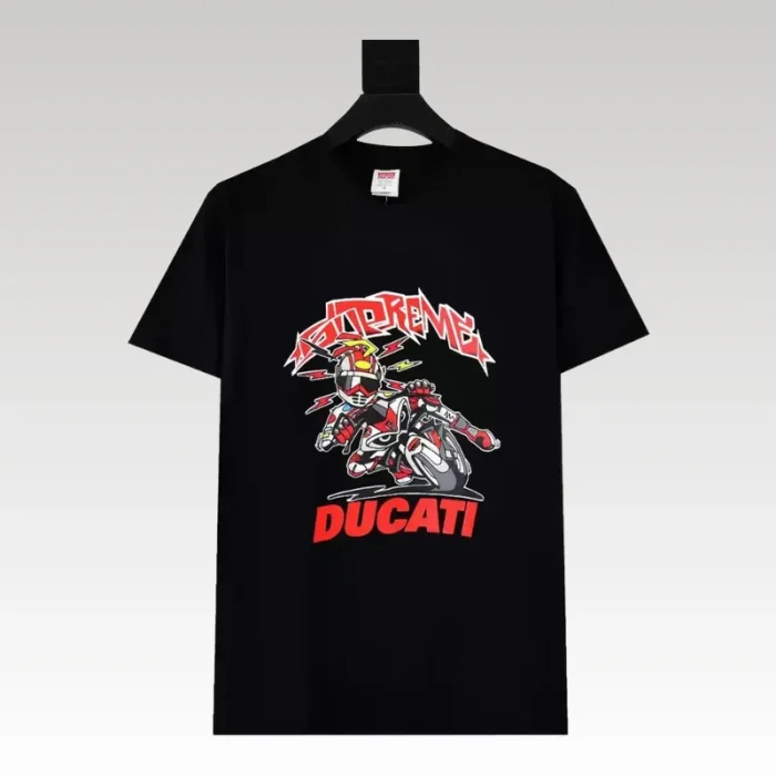 T-shirt Supreme Ducati Racing Graphic Black SP037 - Drip Slum