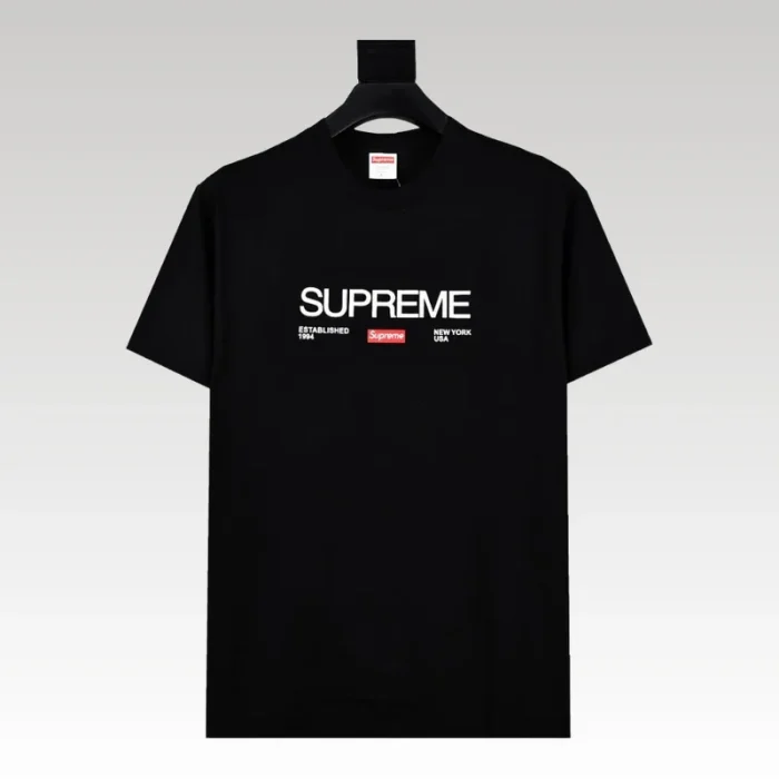 T-shirt Supreme Established 1994 Black SP025 - Drip Slum