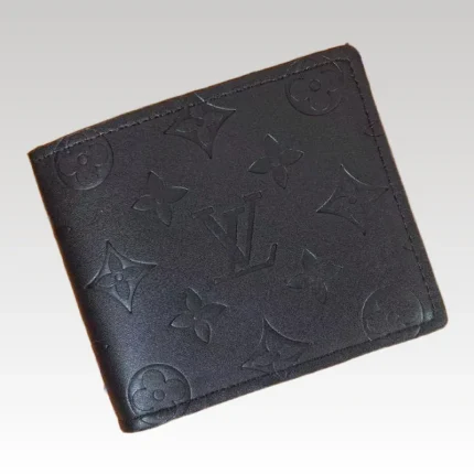 Wallet Louis Vuitton Embossed Monogram in Black LV067 - Drip Slum
