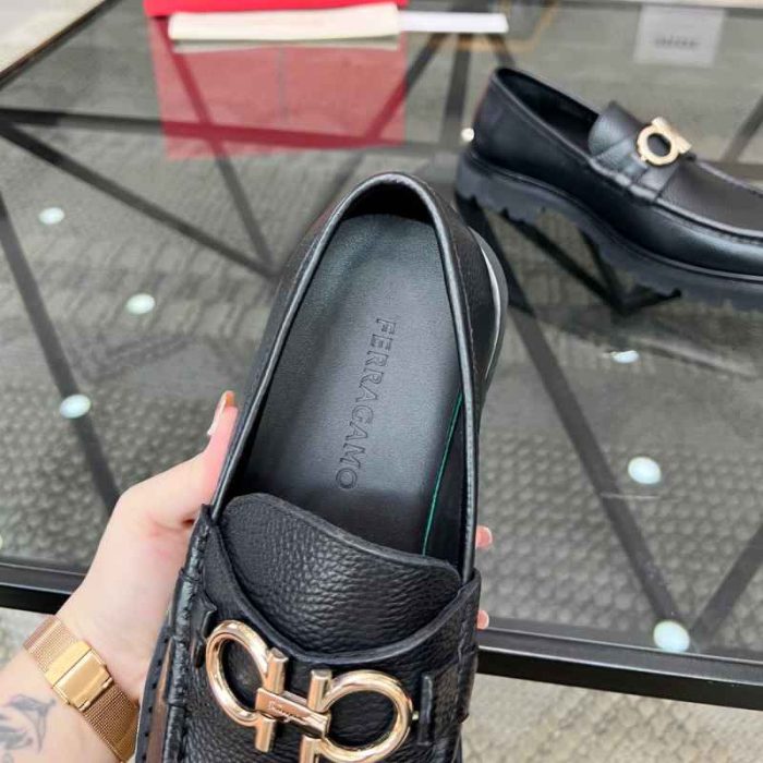Ferragamo Loafer Leather FG008 - Image 3